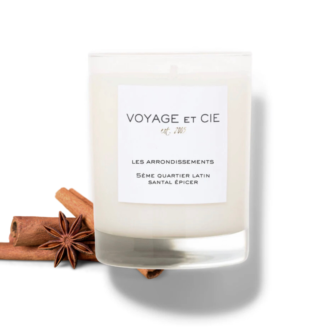 5eme Quartier Latin "Santal Epice": 5" 3 wick